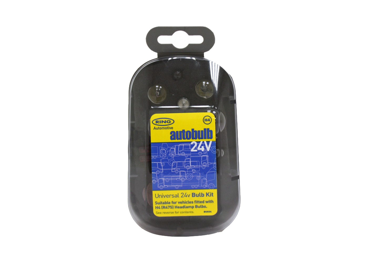 BU034 24V H4 universal bulb kit